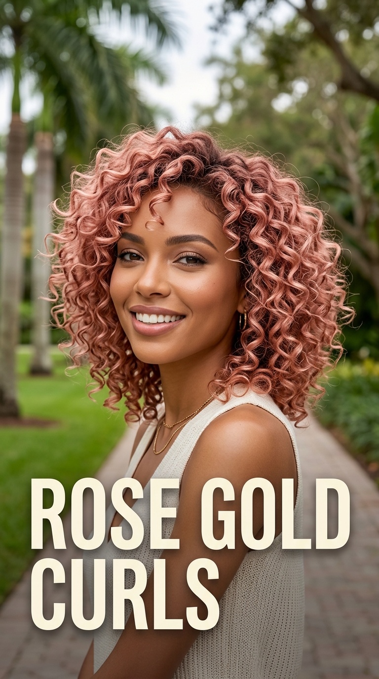 Rose Gold Curls