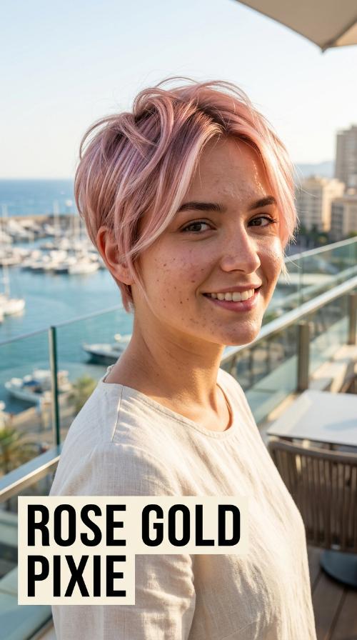 Rose Gold Pixie