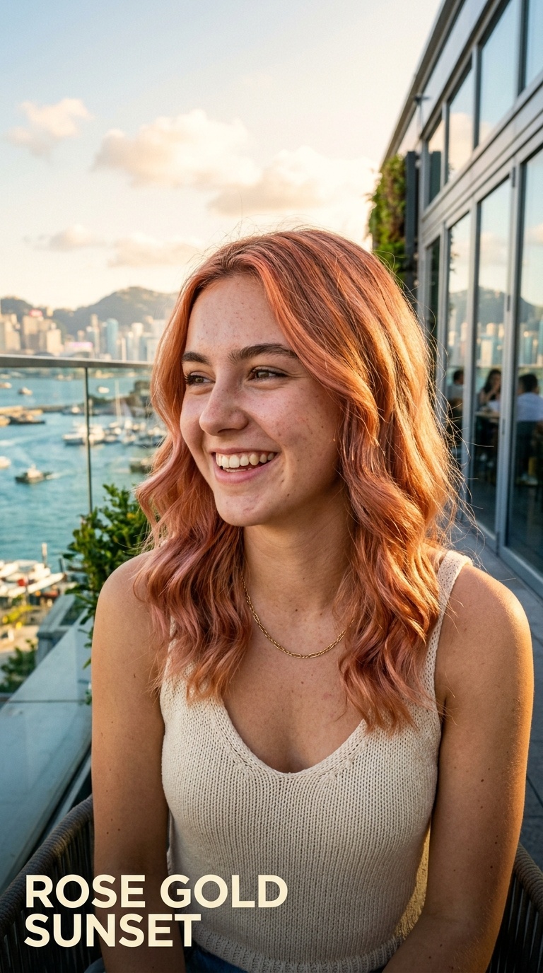 Rose Gold Sunset