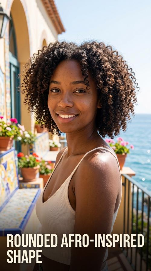 Rounded Afro-Inspired Shape