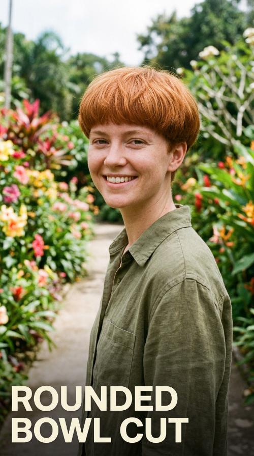 Rounded Bowl Cut