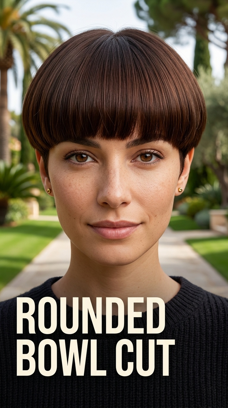 Rounded Bowl Cut