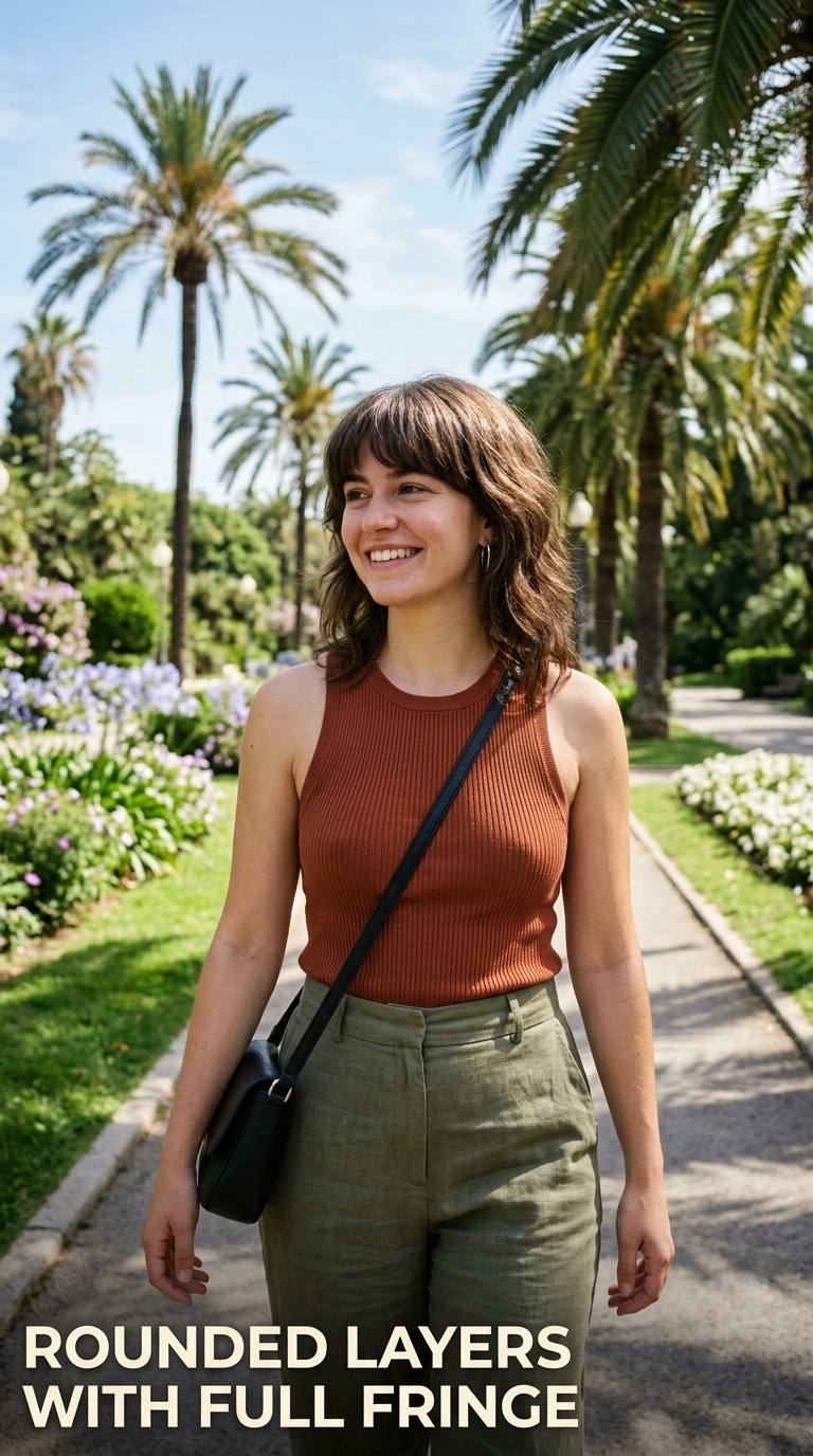Rounded Layers with Full Fringe