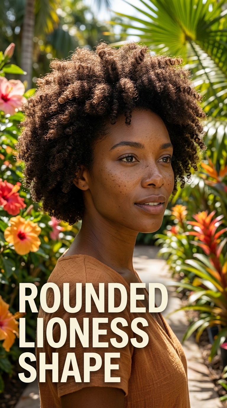 Rounded Lioness Shape