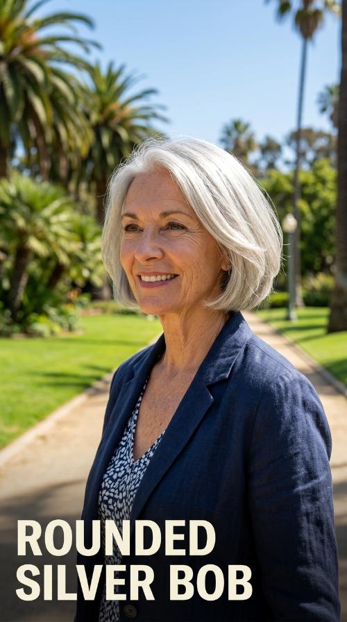 Rounded Silver Bob
