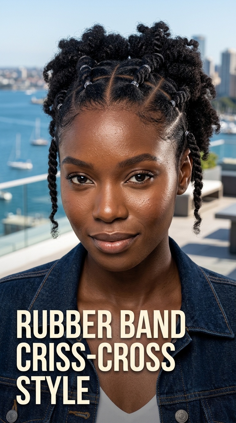 Rubber Band Criss-Cross Style