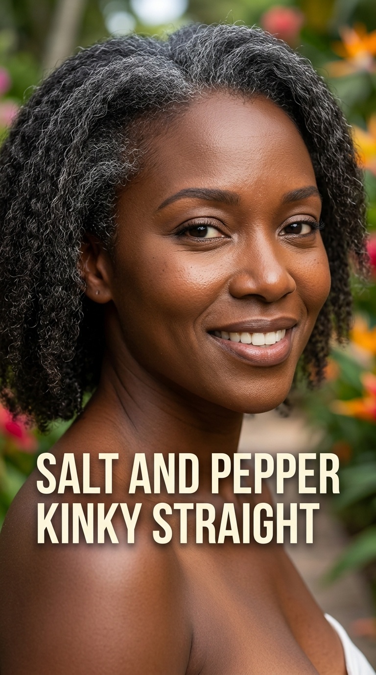 Salt and Pepper Kinky Straight