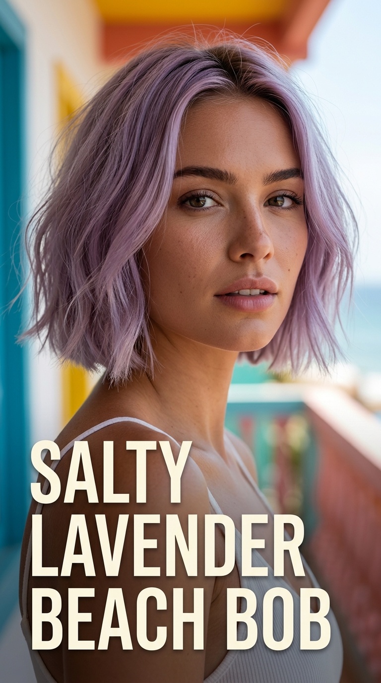 Salty Lavender Beach Bob
