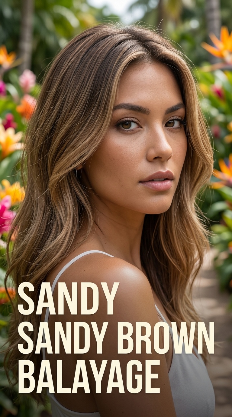 Sandy Brown Balayage