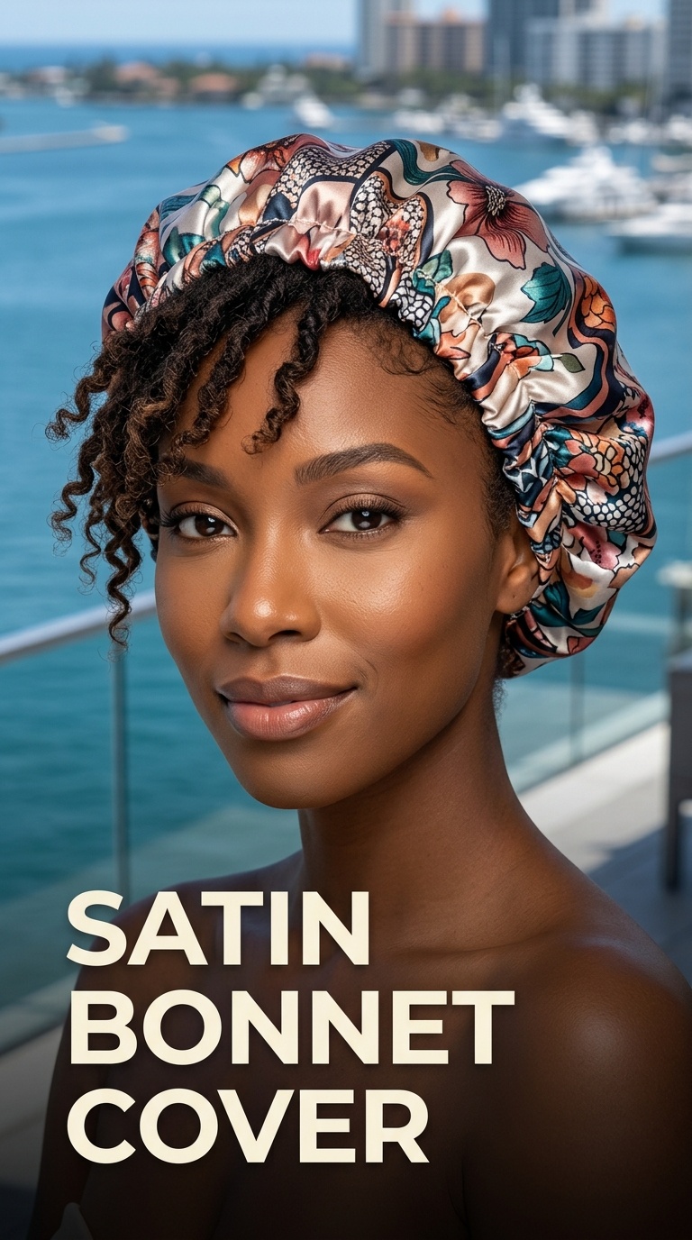 Satin Bonnet Cover