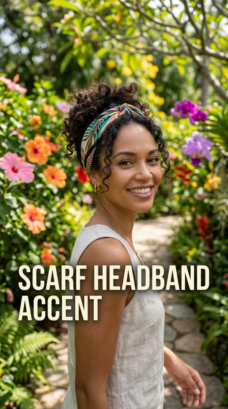 Scarf Headband Accent