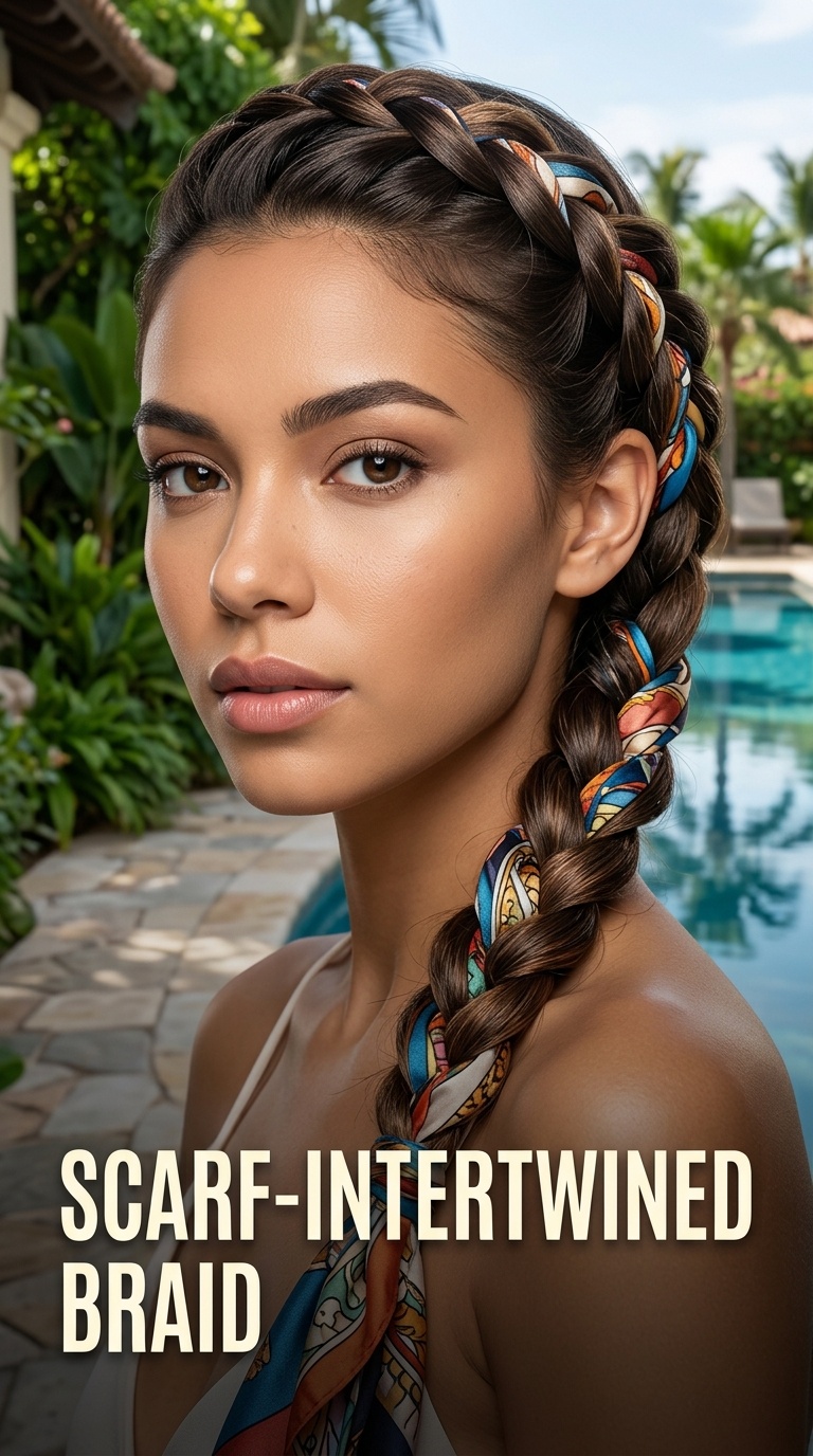 Scarf-Intertwined Braid