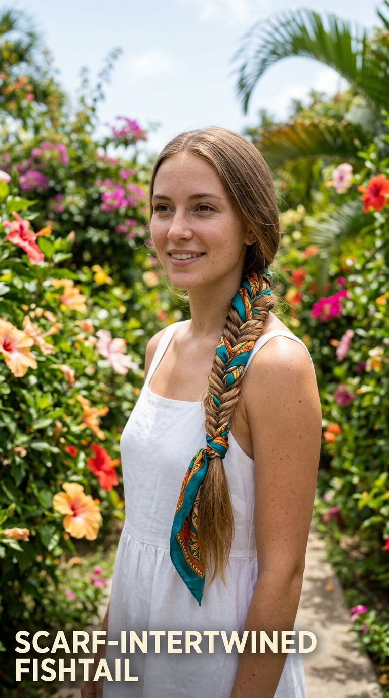 Scarf-Intertwined Fishtail