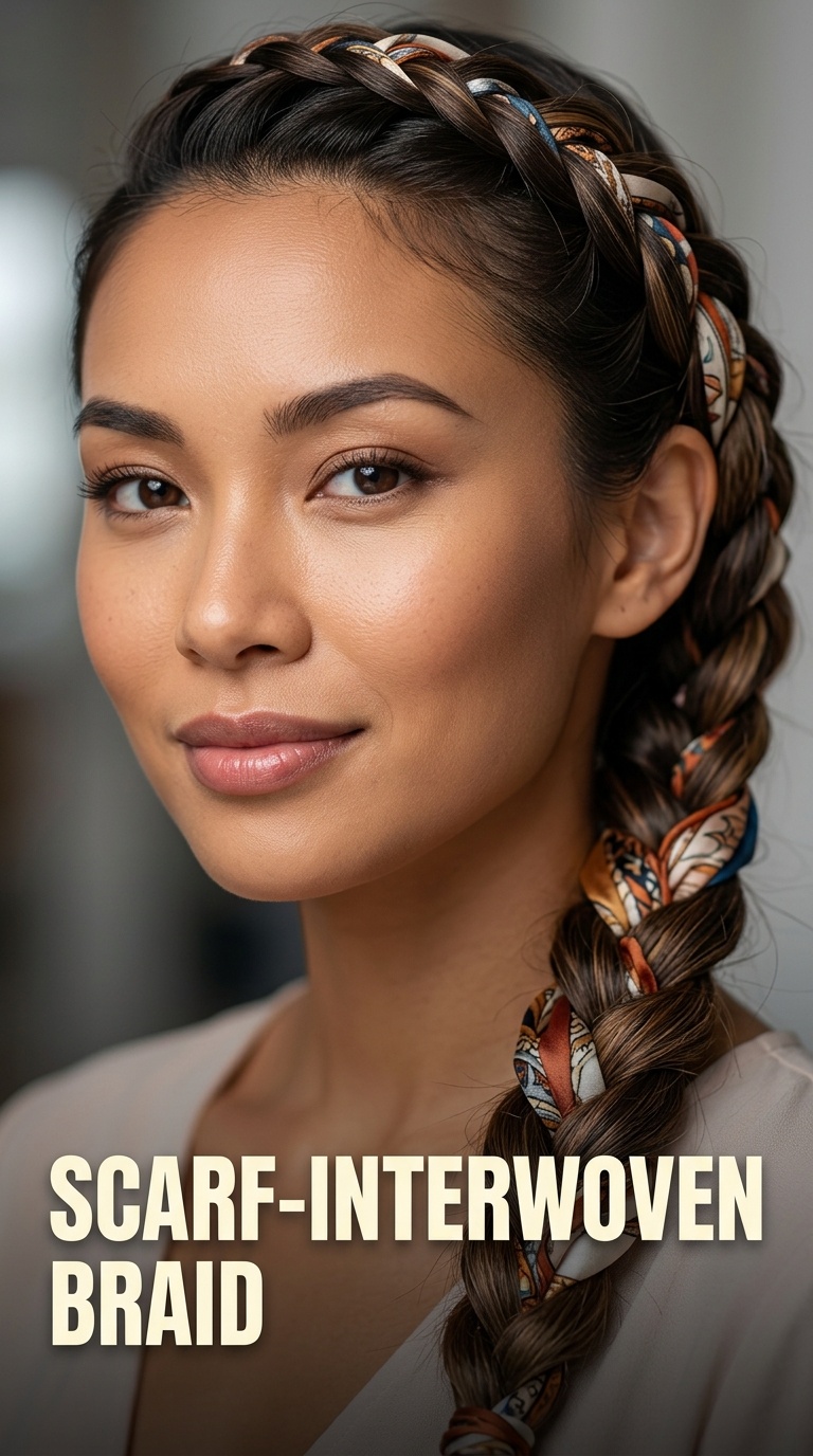 Scarf-Interwoven Braid
