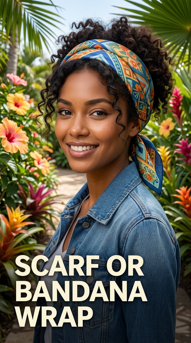 Scarf or Bandana Wrap