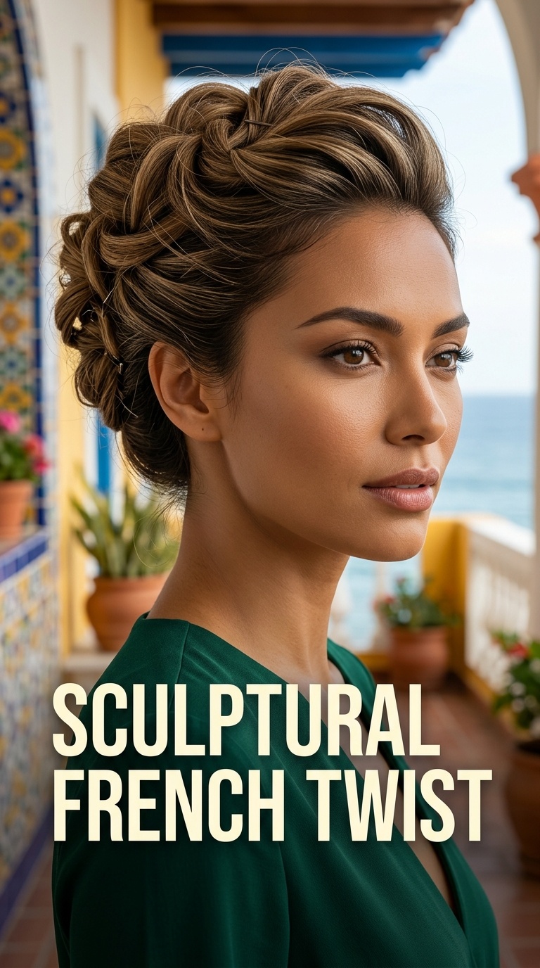 Sculptural French Twist