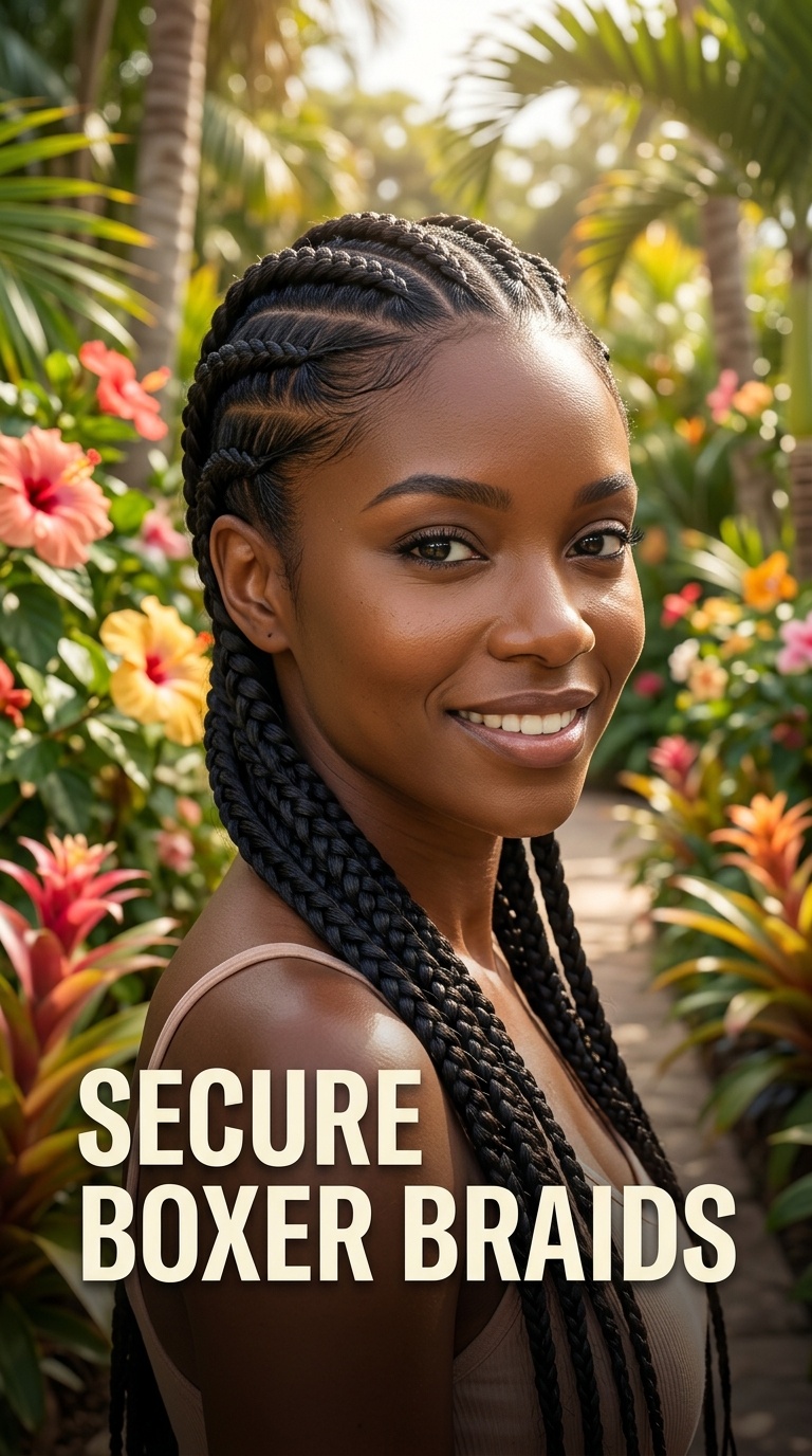 Secure Boxer Braids