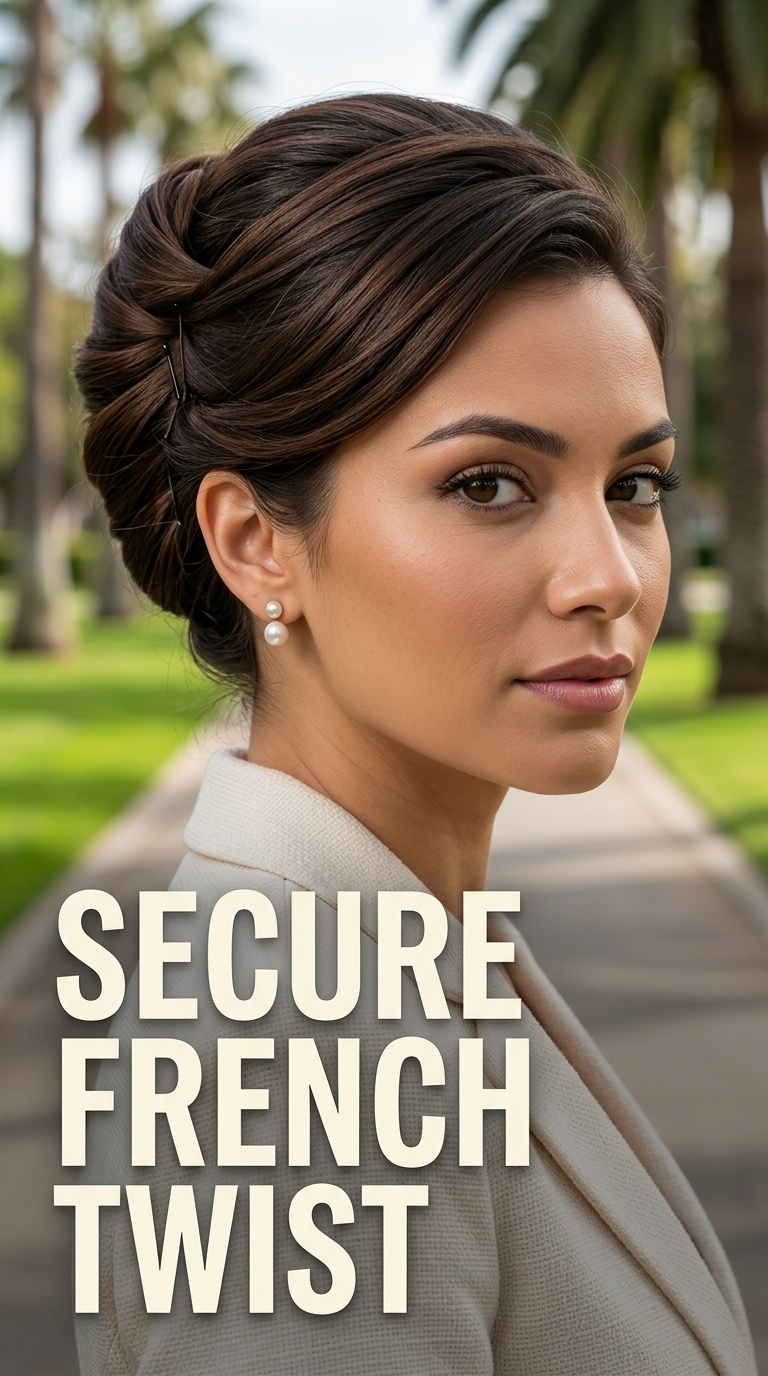 Secure French Twist