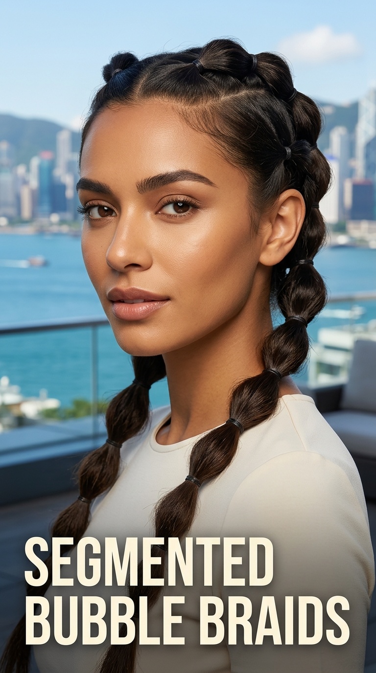 Segmented Bubble Braids
