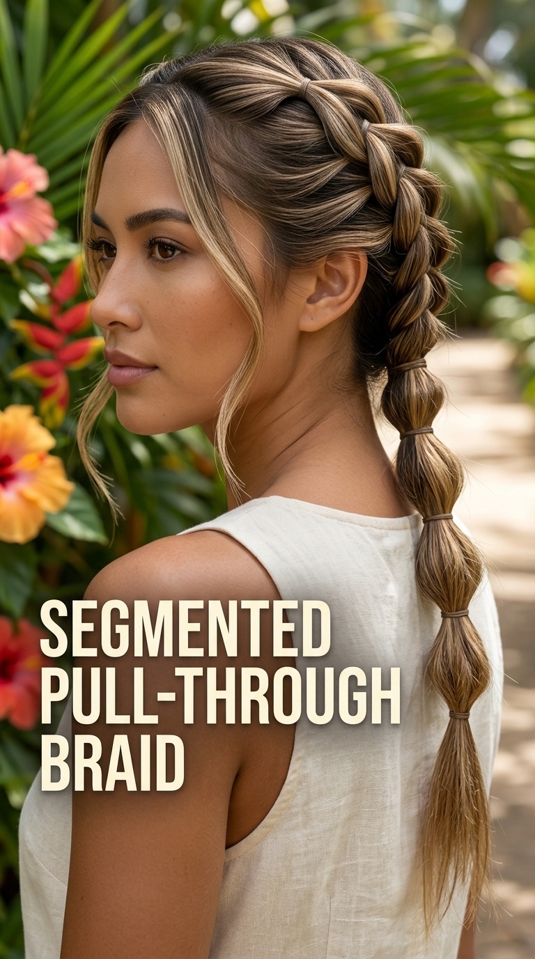 Segmented Pull-Through Braid