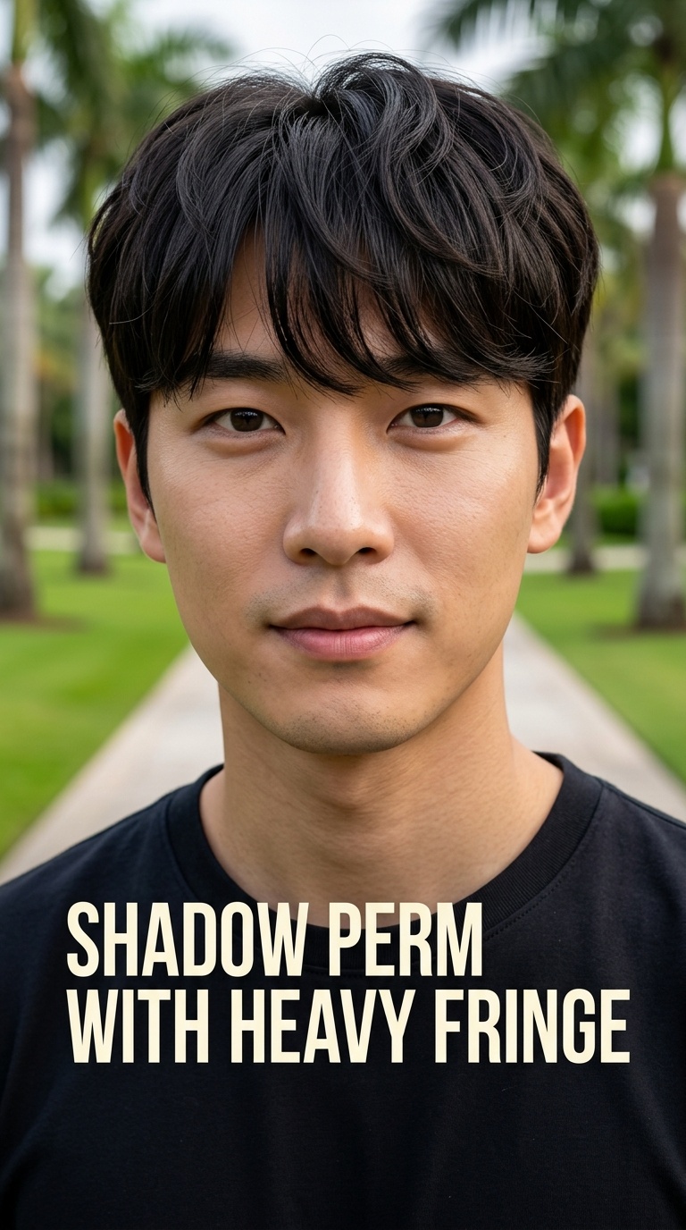 Shadow Perm with Heavy Fringe