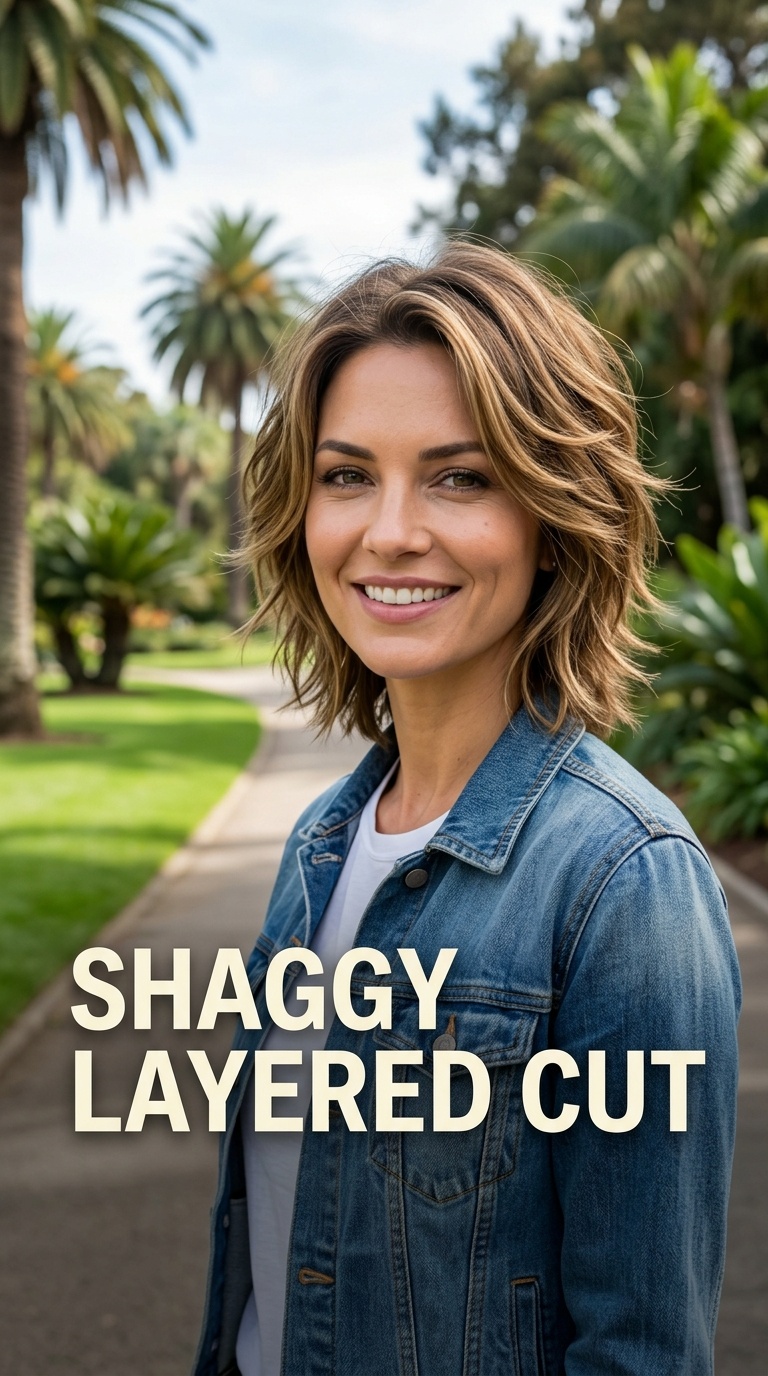 Shaggy Layered Cut