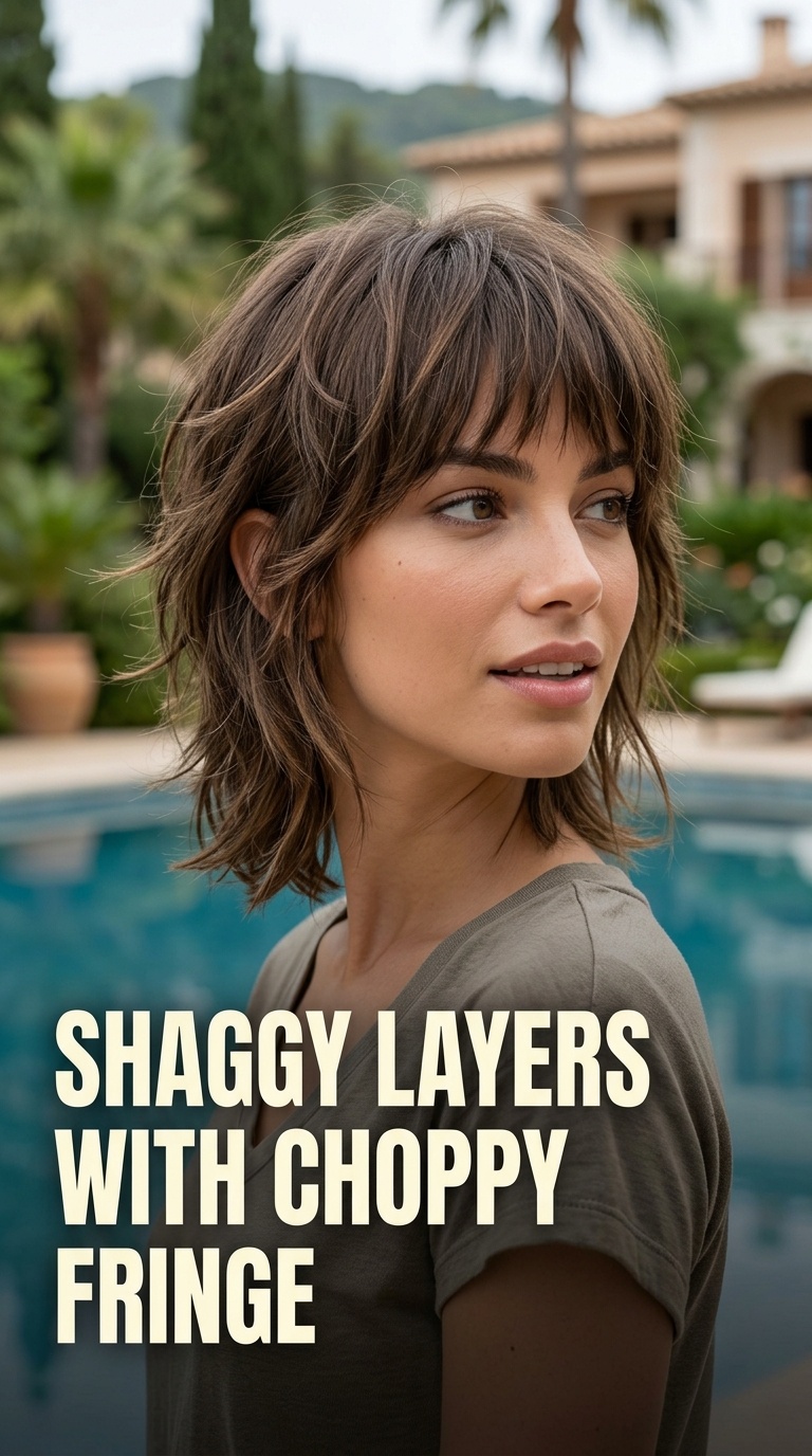 Shaggy Layers with Choppy Fringe