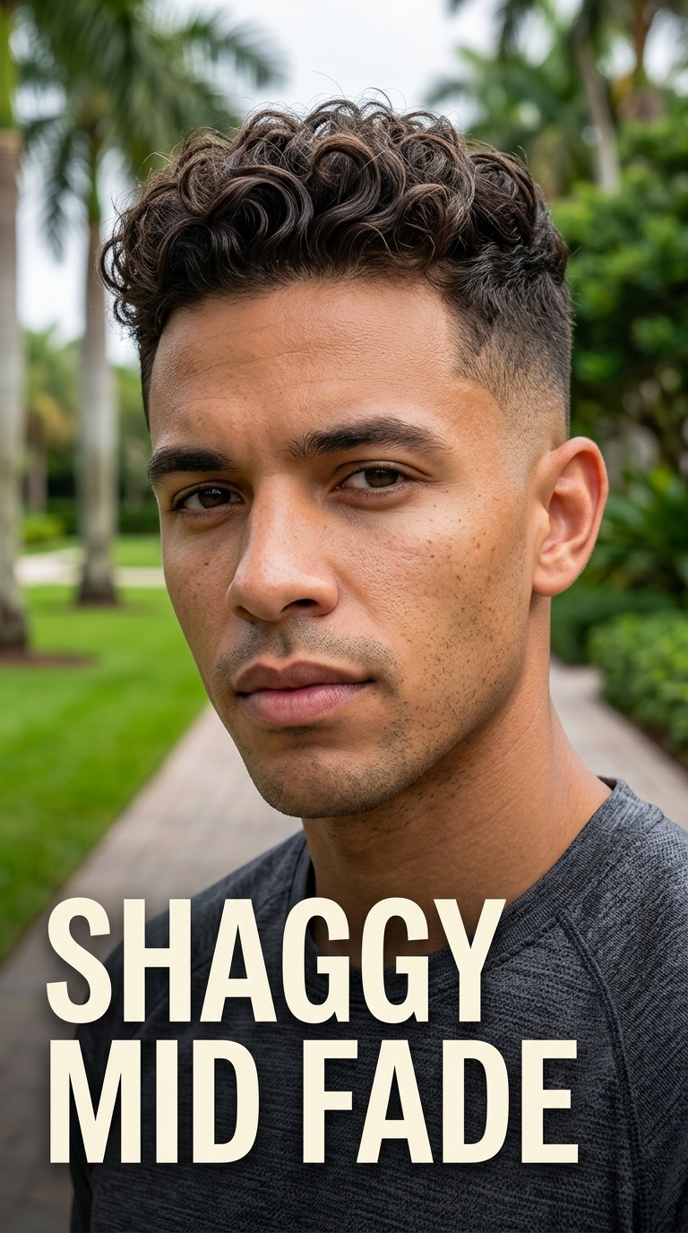 Shaggy Mid Fade