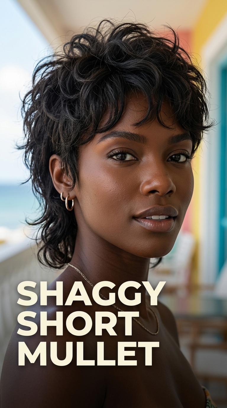 Shaggy Short Mullet