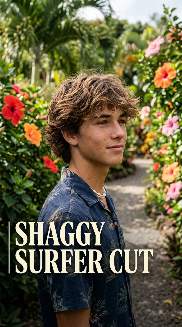 Shaggy Surfer Cut