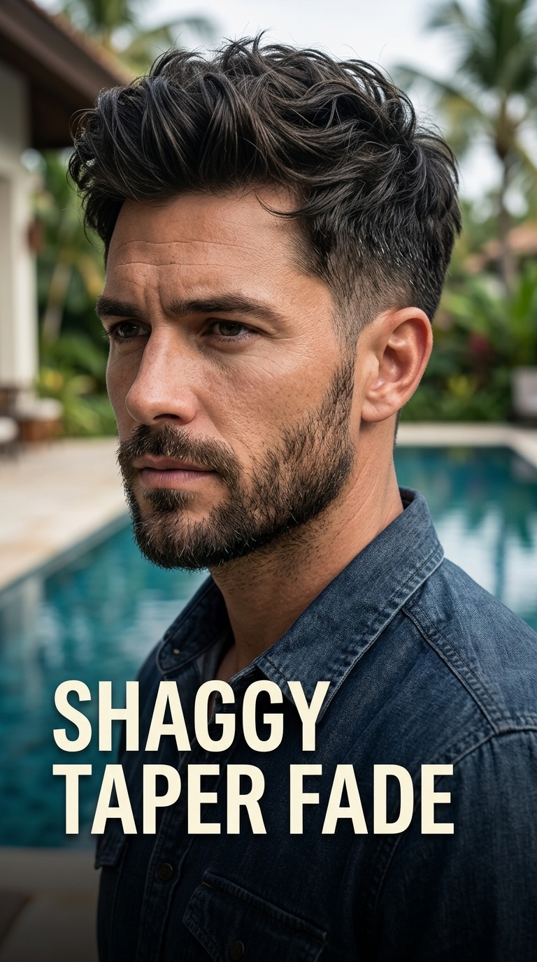 Shaggy Taper Fade