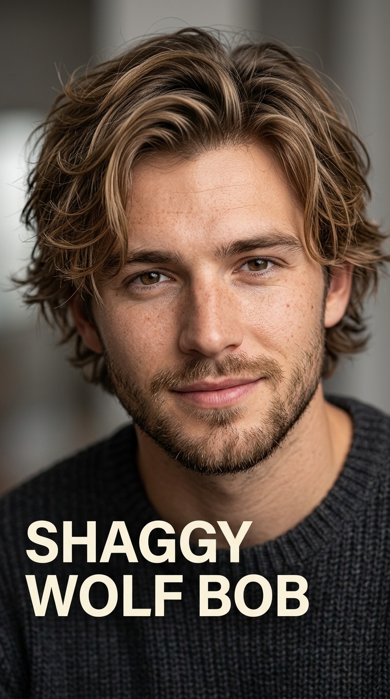 Shaggy Wolf Bob