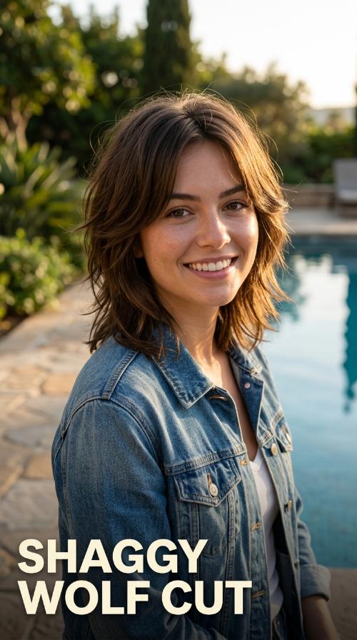 Shaggy Wolf Cut
