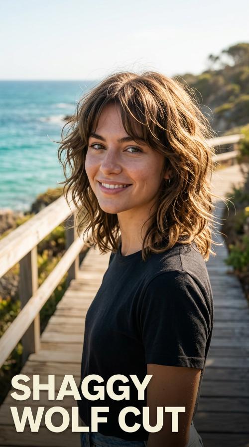 Shaggy Wolf Cut