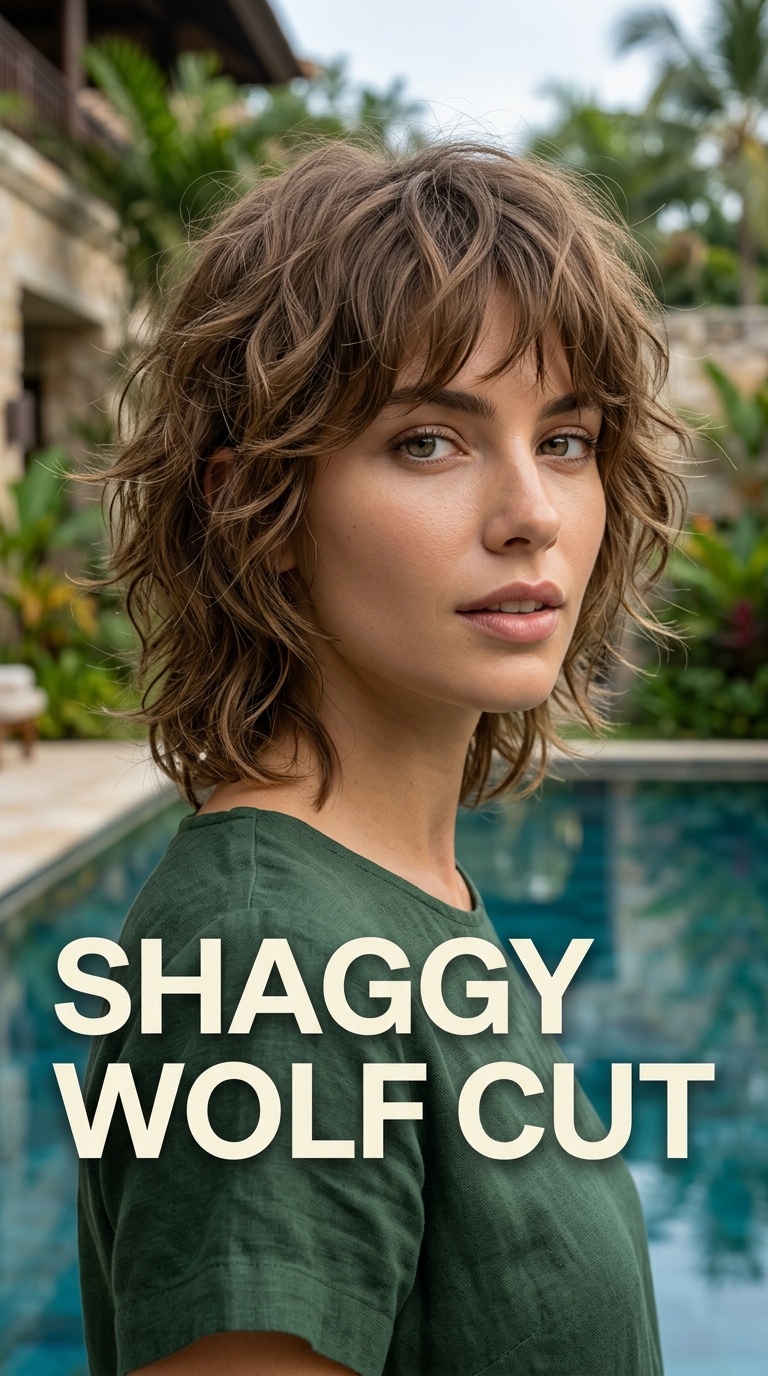 Shaggy Wolf Cut