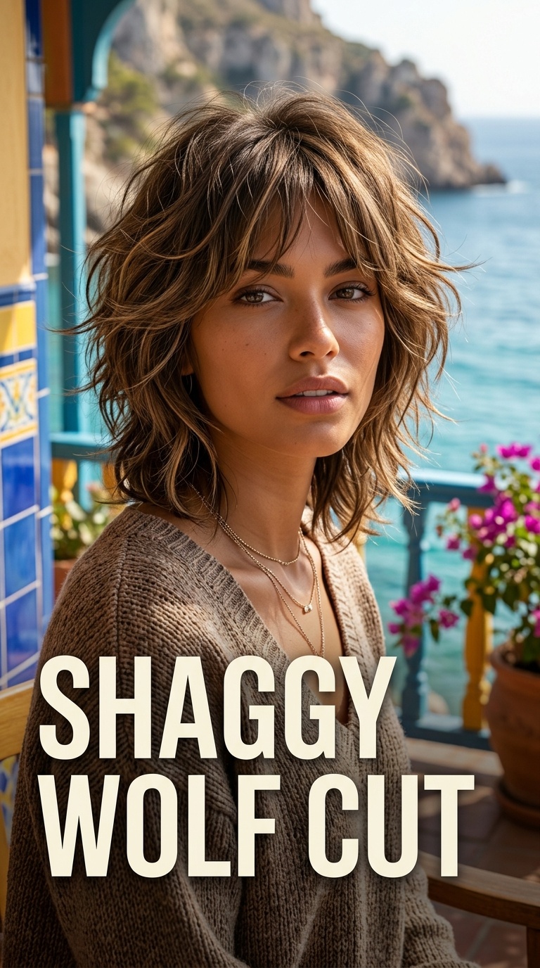 Shaggy Wolf Cut