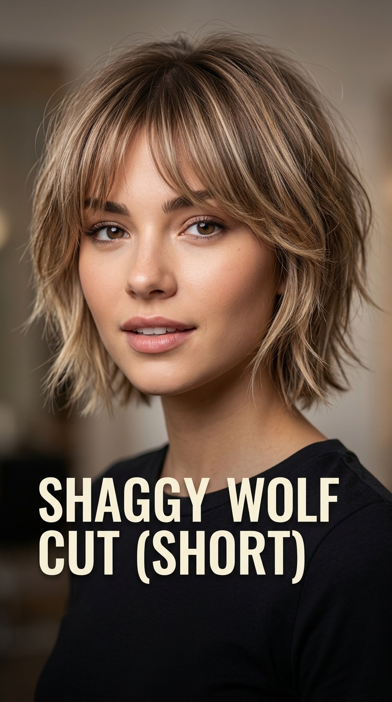 Shaggy Wolf Cut (Short)