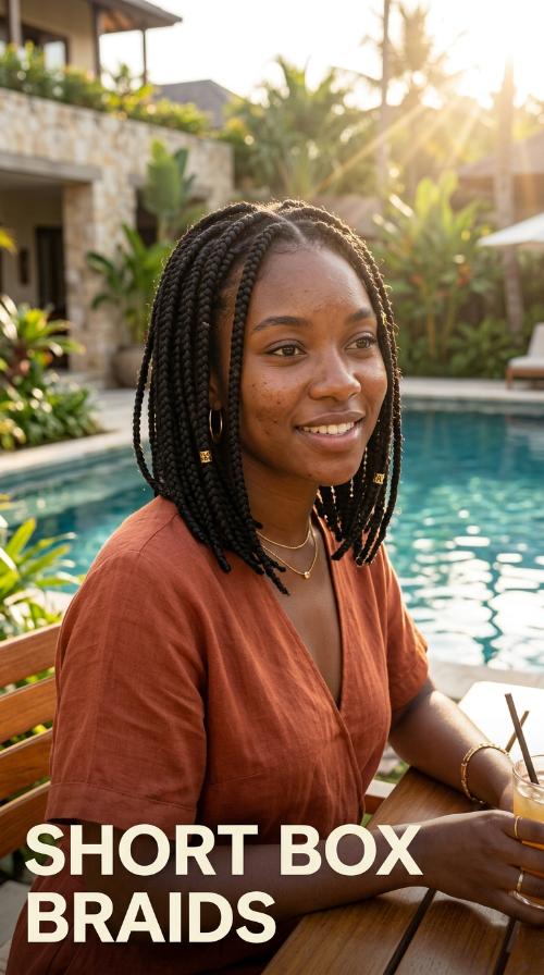 Short Box Braids