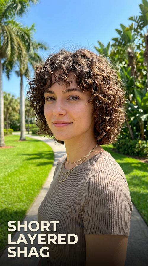 Short Layered Shag