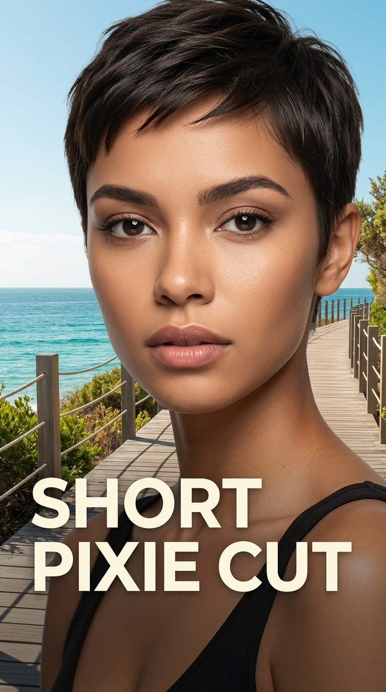 Short Pixie Cut