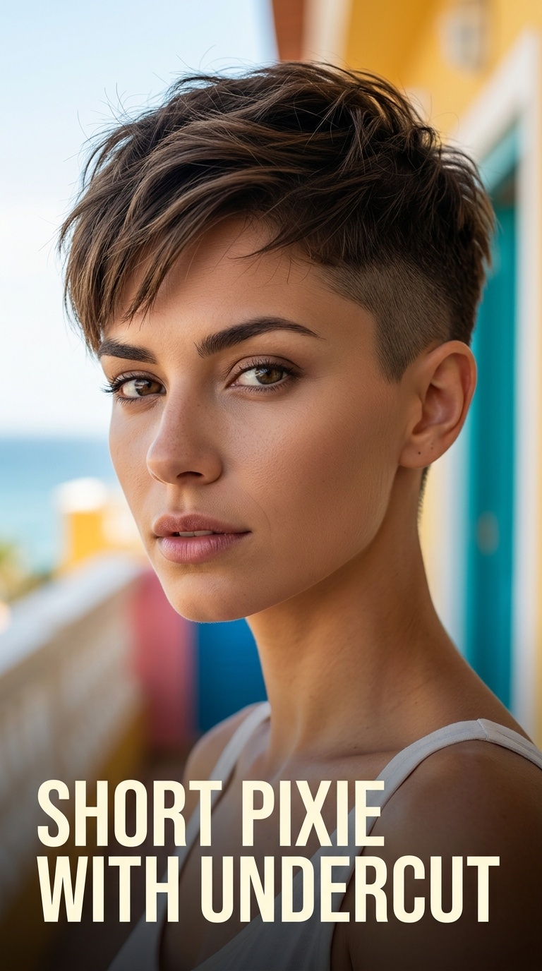 Short Pixie with Undercut