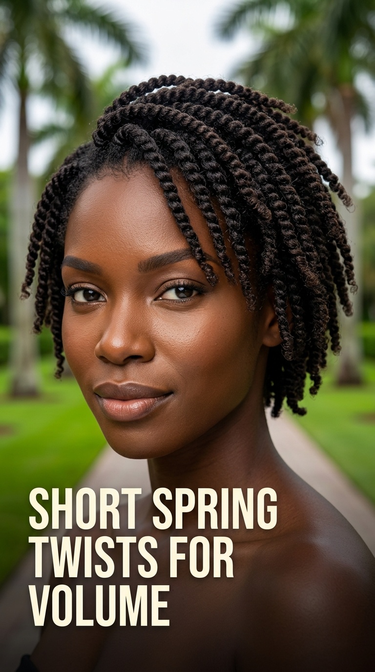Short Spring Twists for Volume