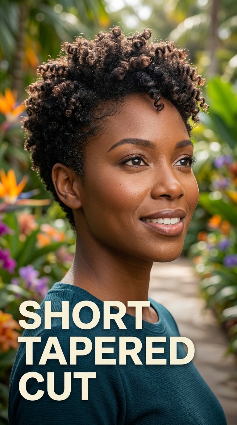 Short Tapered Cut
