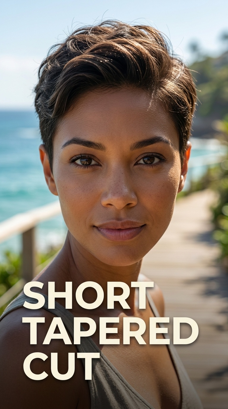 Short Tapered Cut