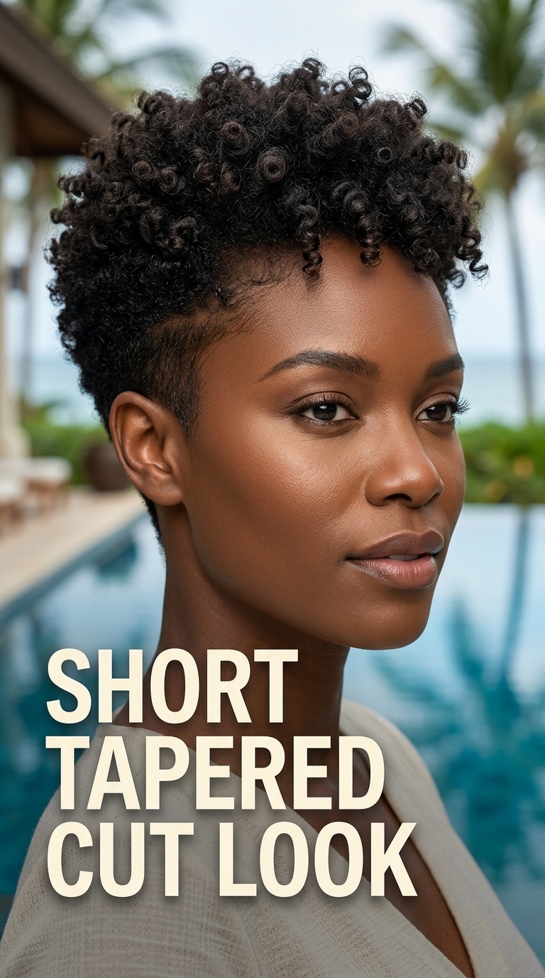 Short Tapered Cut Look
