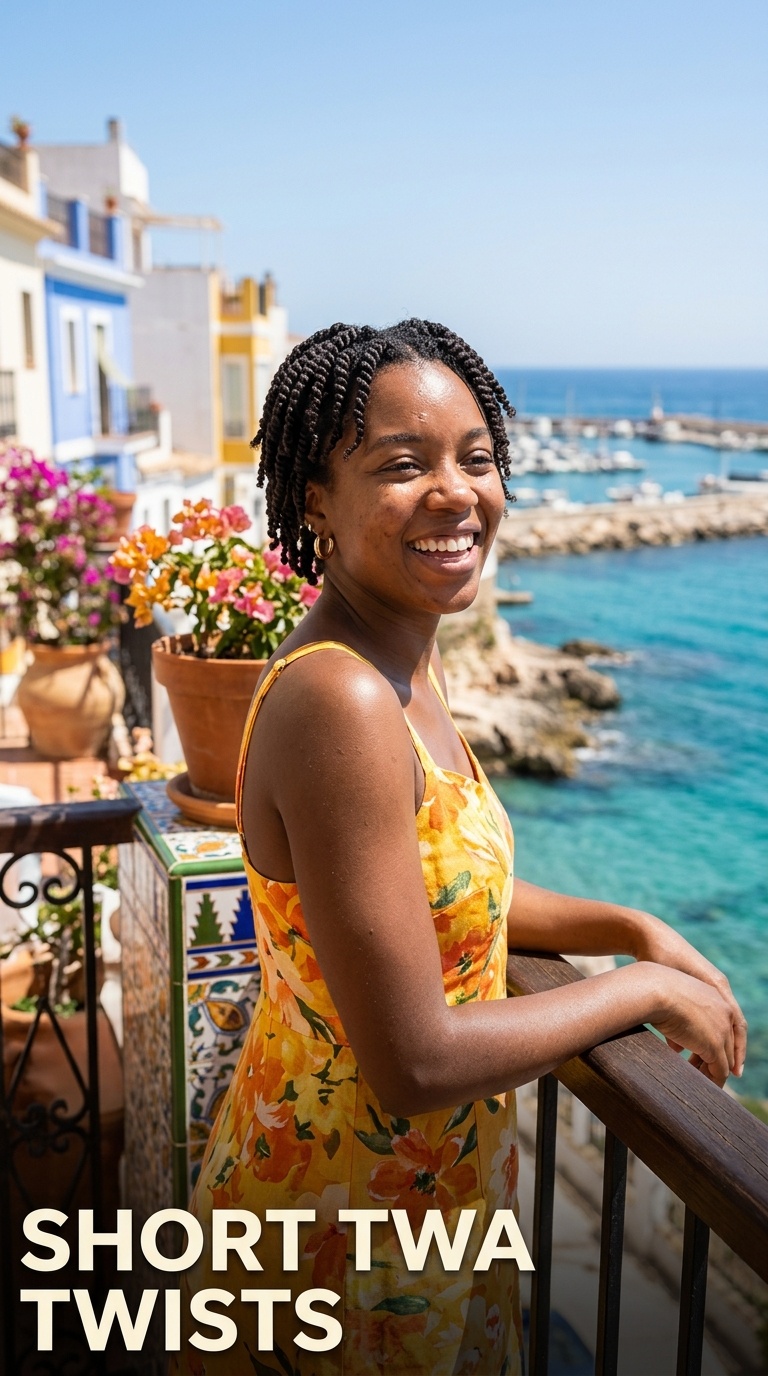 Short TWA Twists
