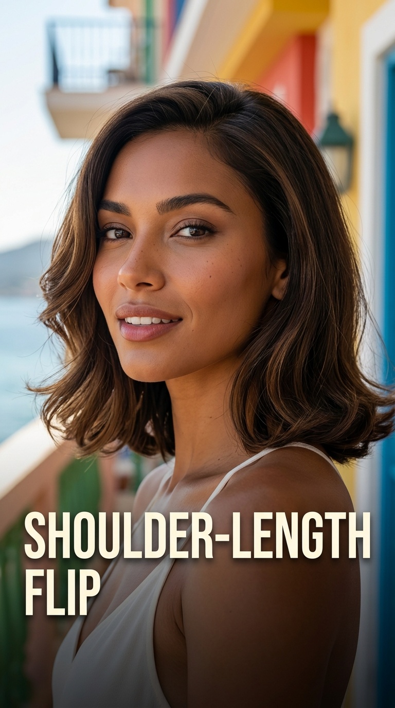 Shoulder-Length Flip