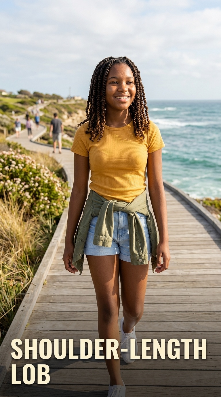 Shoulder-Length Lob
