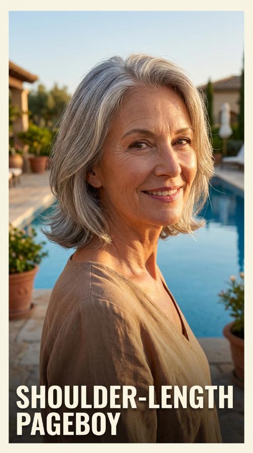 Shoulder-Length Pageboy