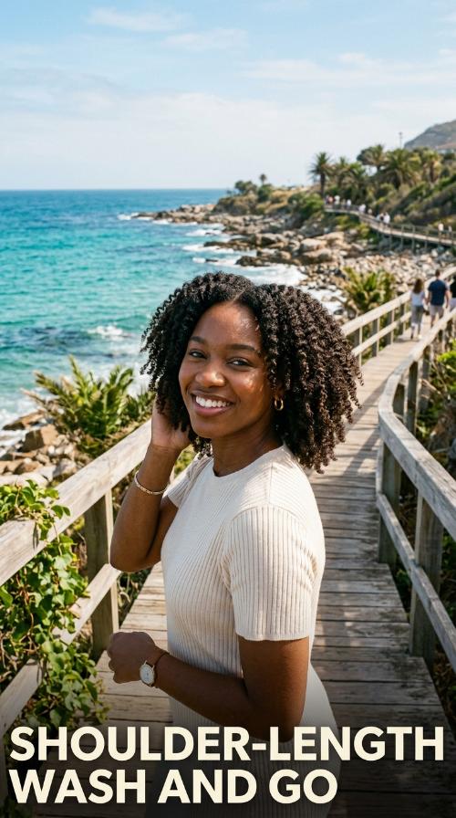 Shoulder-Length Wash and Go